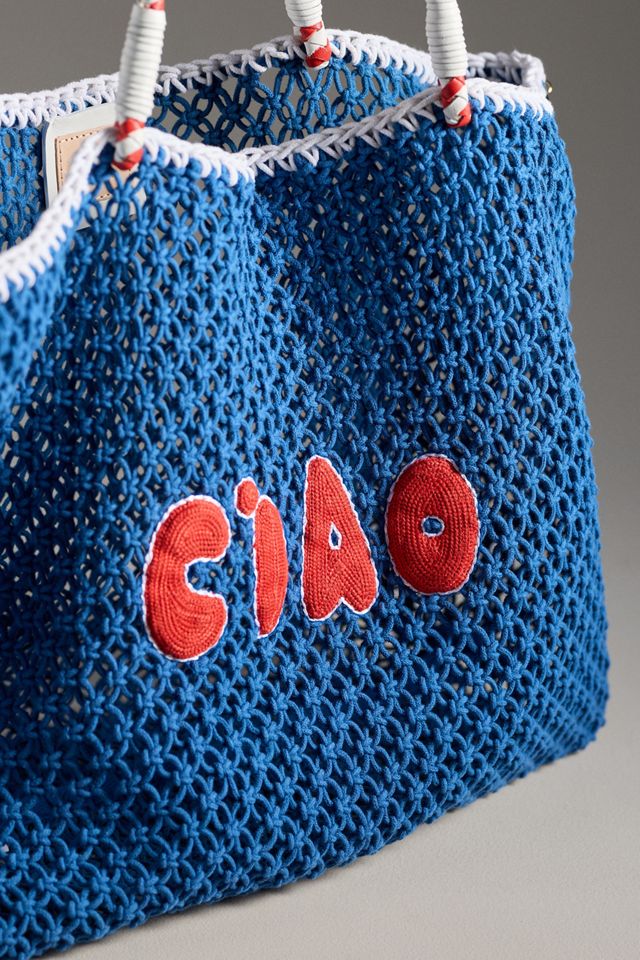 Clare V. L'Été Ciao Crochet Tote | Anthropologie