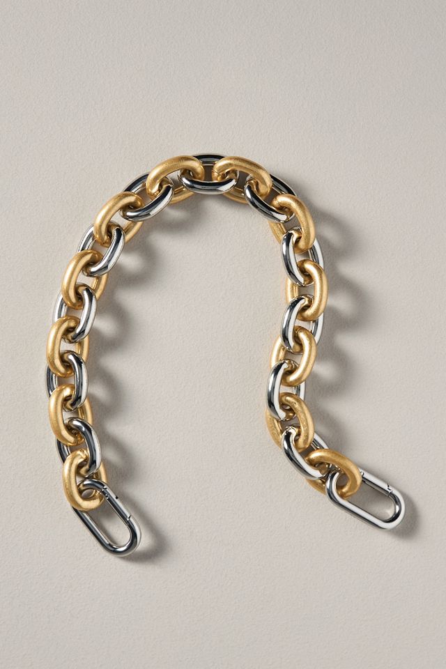 Clare V. Mixed Metal Shortie Bag Strap | Anthropologie