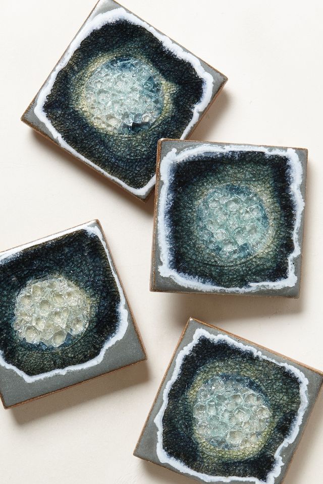 Anthropologie coaster shop set