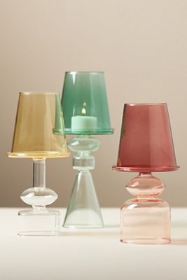 Beatrix Glass Lamp Candle Holder