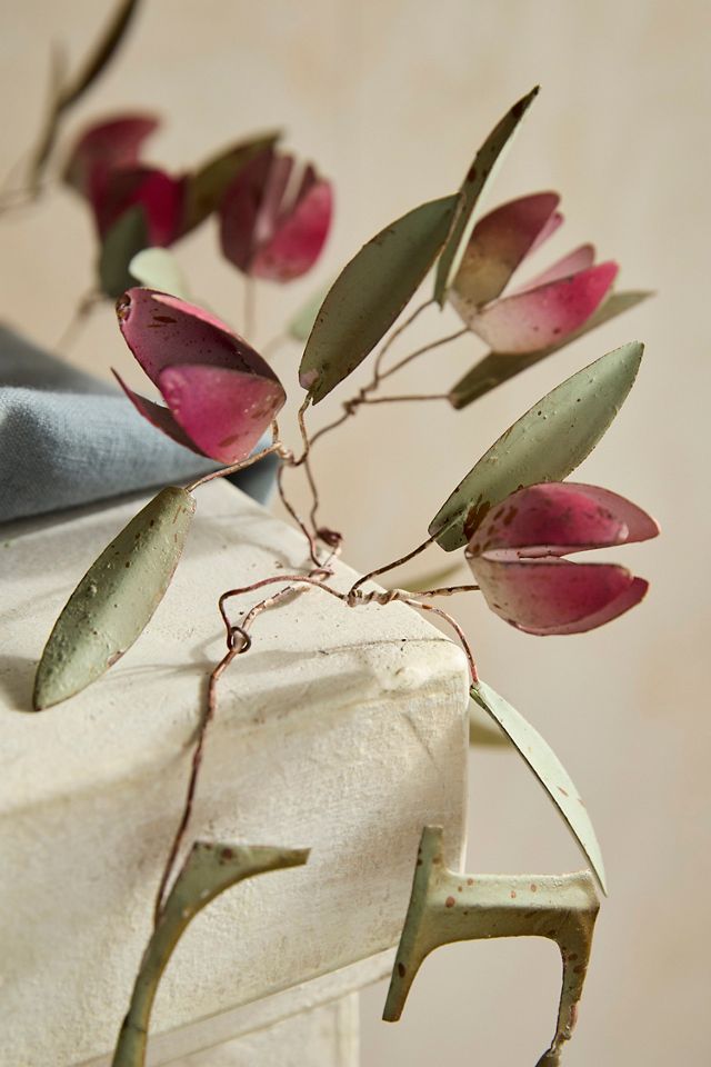 Happy Spring Floral Iron Garland #2