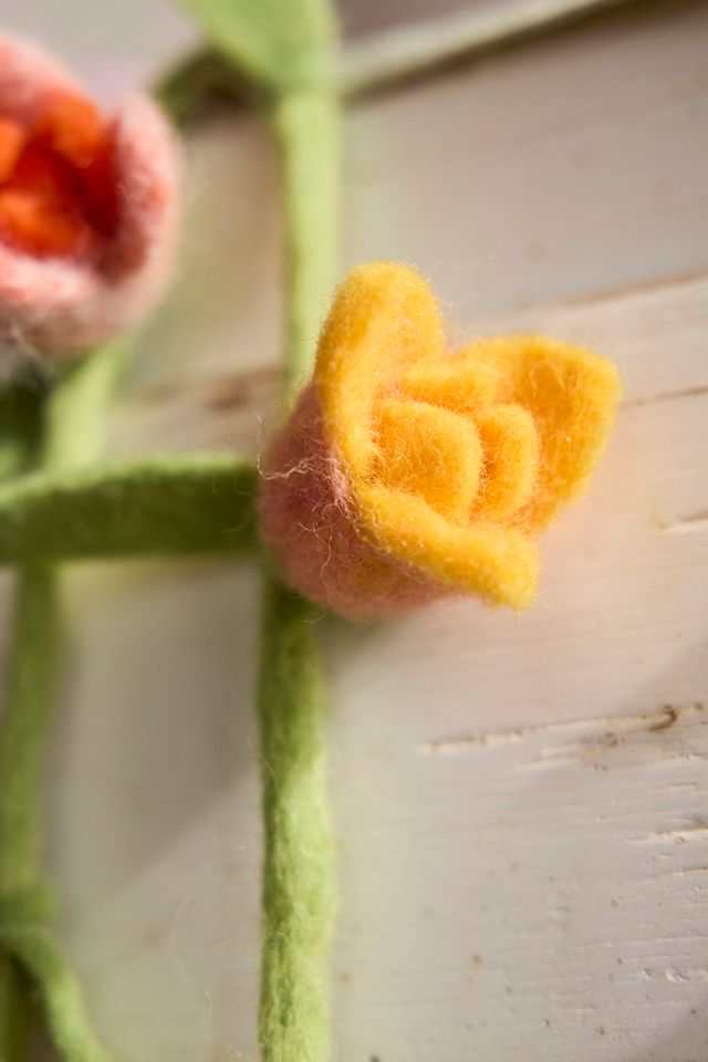 Felt Tulip Garland #1