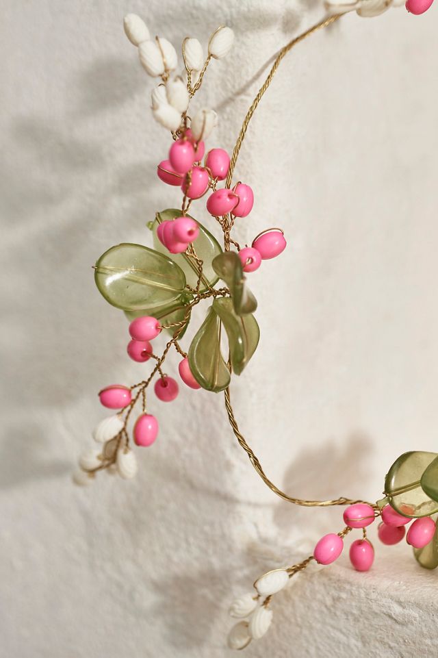 Spring Floral Iron Garland #1