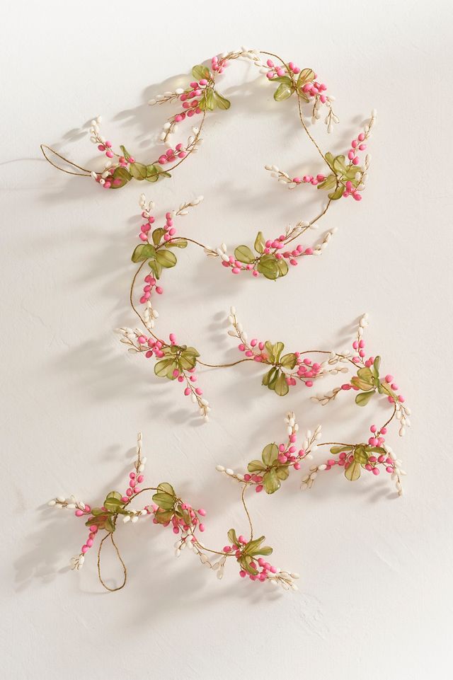 Spring Floral Iron Garland #2