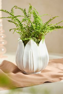 Marble Tulip Planter
