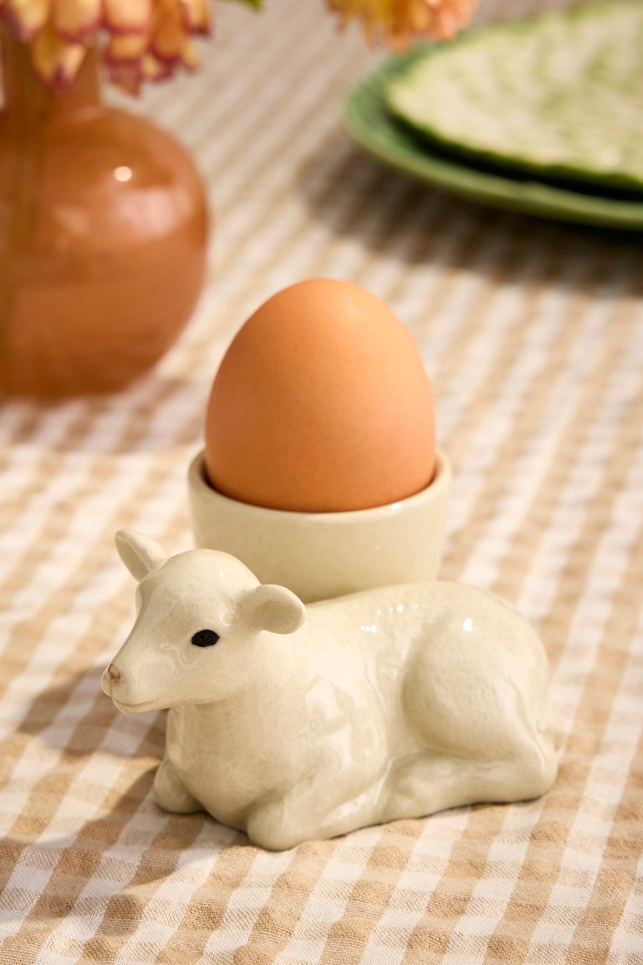 Quail Ceramics Lamb Egg Cup - Multi, Standard, One Size