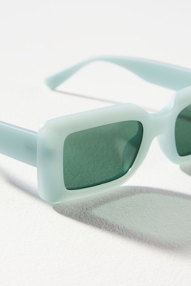Rectangle Matte Sunglasses #3