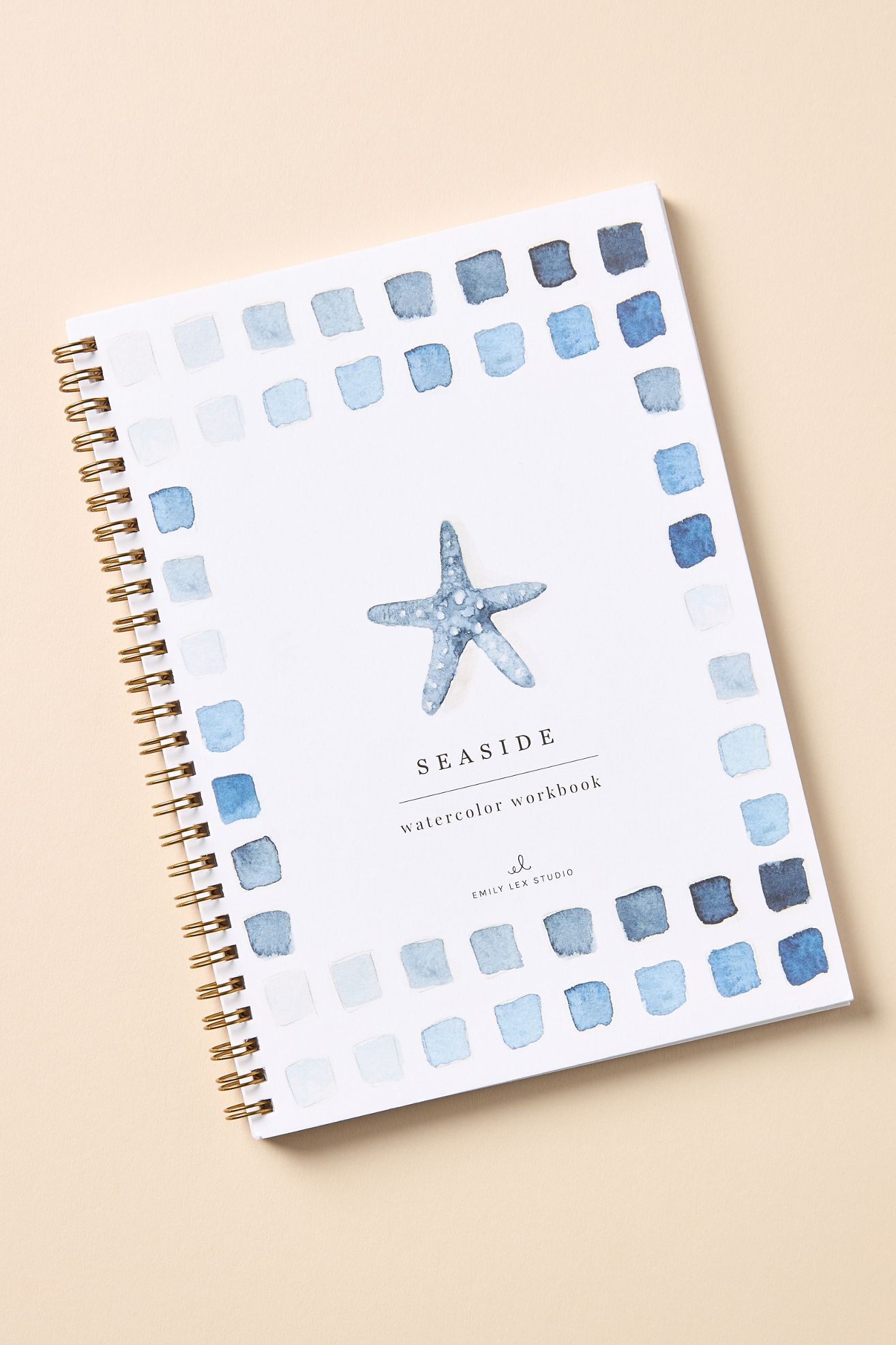 Emily Lex Studio Watercolor Workbook - Seaside, One Size