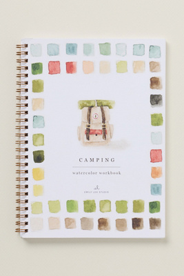 Emily Lex Studio Watercolor Workbook In Multi