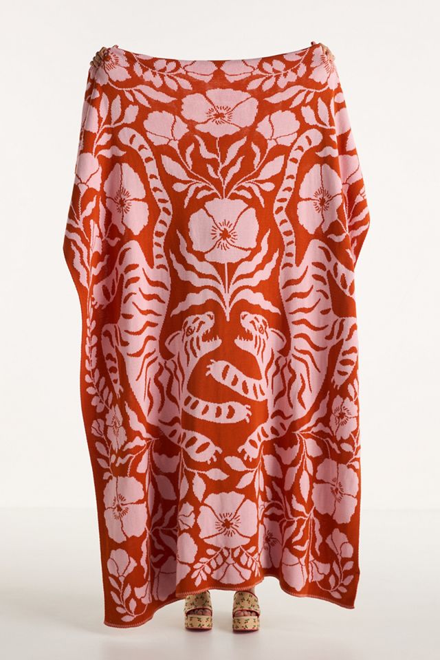 Kenia Cotton Knit Throw Blanket #2