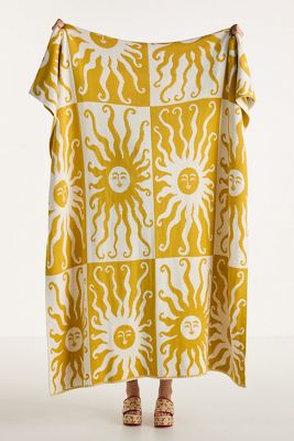 Kenia Cotton Knit Throw Blanket