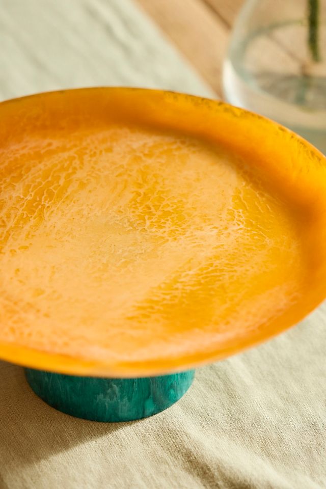 Color Block Resin Cake Stand #1