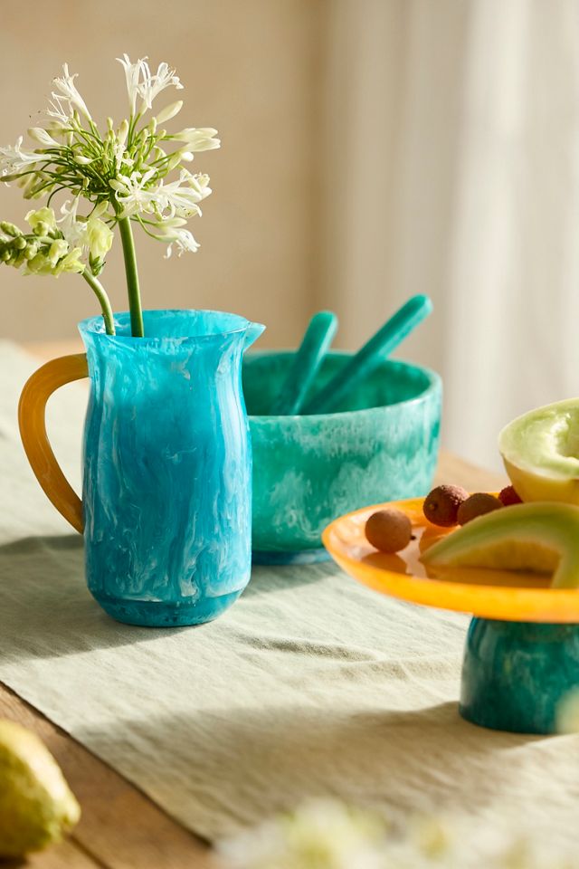 Color Block Resin Cake Stand #3