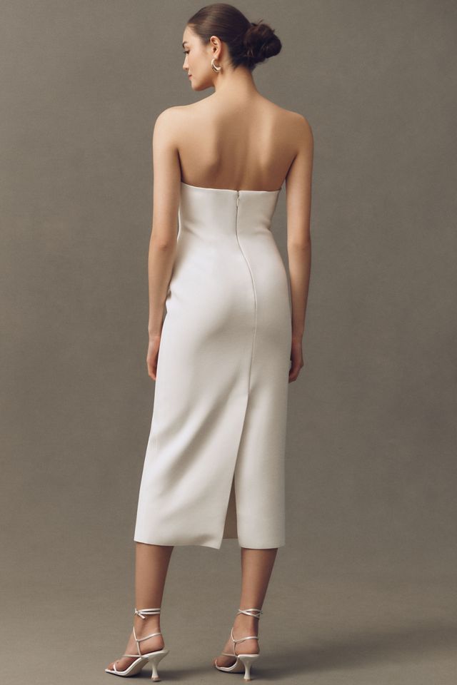 Acler Whitnell Strapless Column Midi Dress #1
