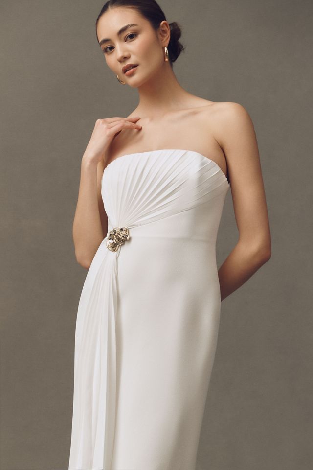 Acler Whitnell Strapless Column Midi Dress #2