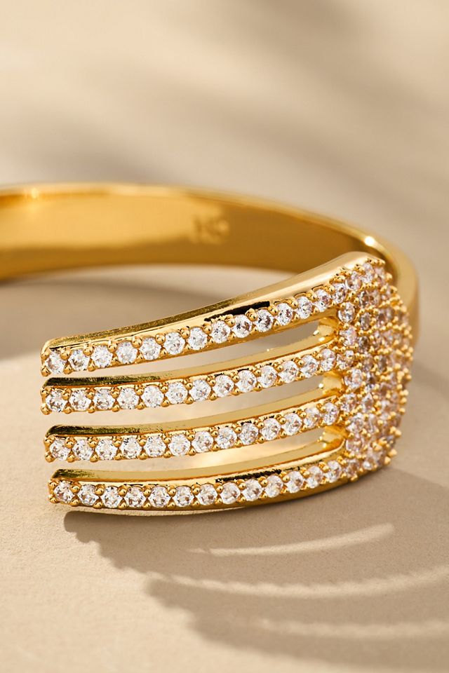 Crystal Haze Stacked Bracelet #1