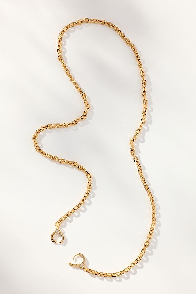 Crystal Haze Cuff It Lariat Necklace | Anthropologie Crystal Haze Cuff It Lariat Necklace | Anthropologie