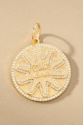 By Anthropologie Novelty Icon Charm In Gold