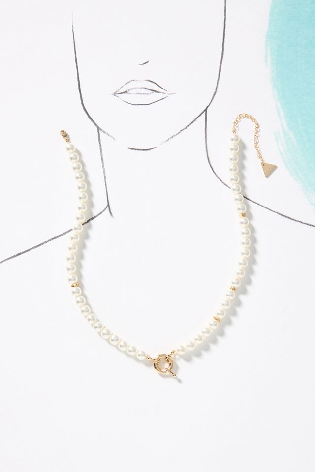 Pearl Charm Necklace #2