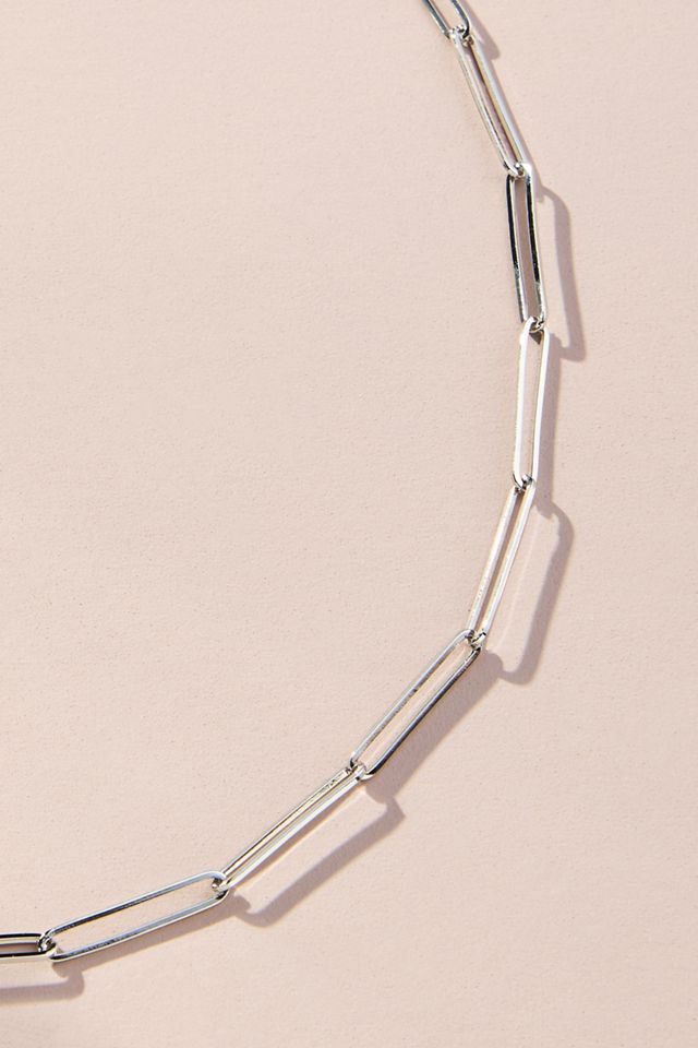 Paperclip Charm Necklace #1