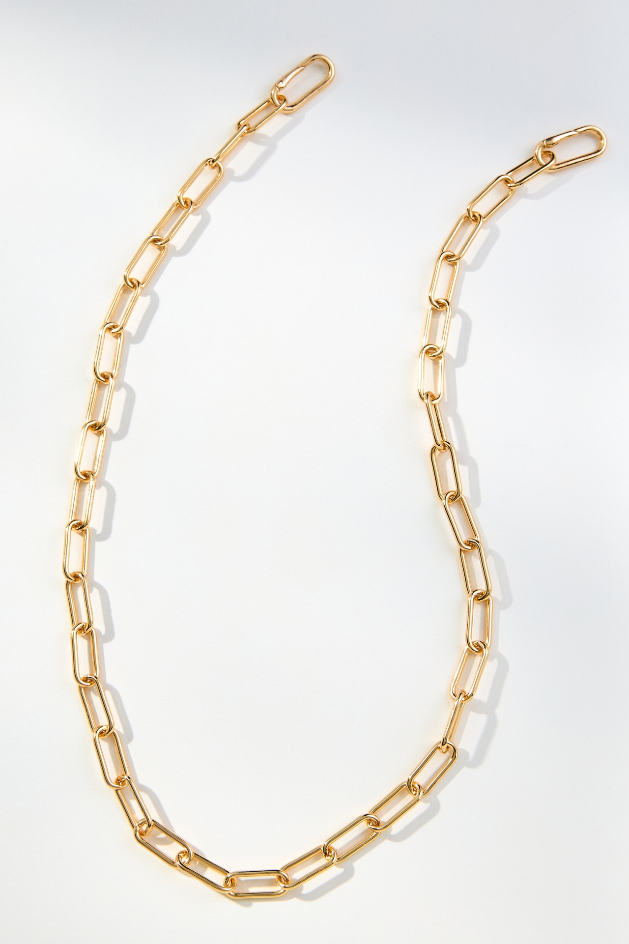 BYO Charm Large Paperclip Chain Necklace