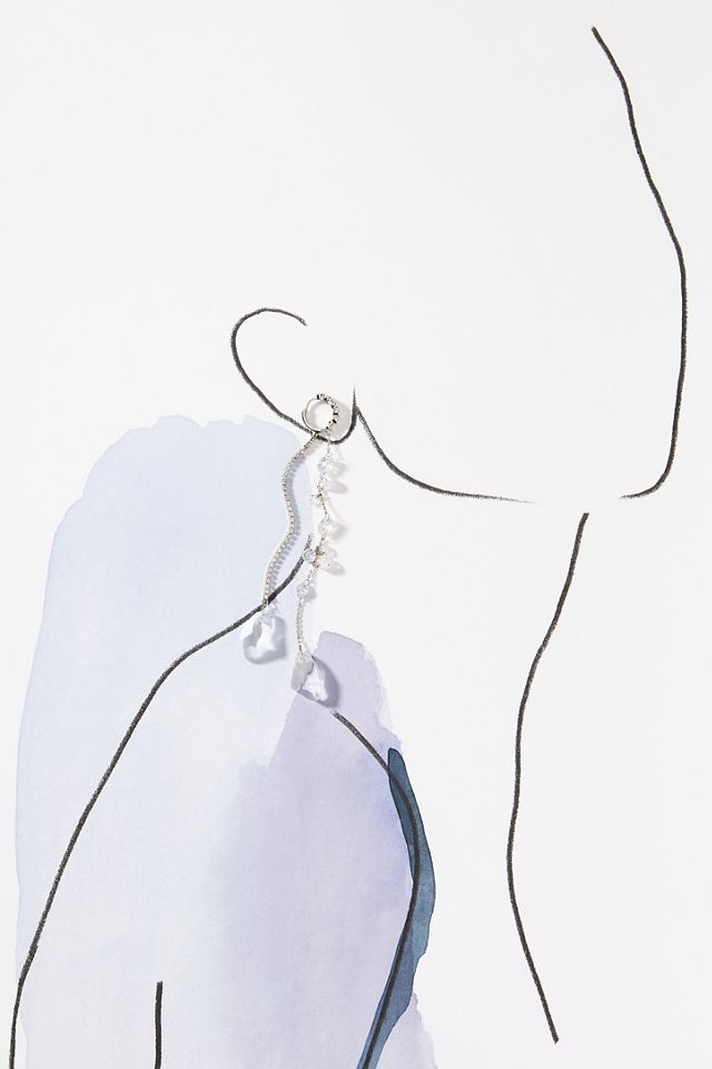 Crystal Chandelier Drop Earrings #1