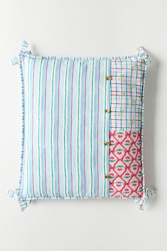 Damson Madder Patchwork Print Pet Bed #2
