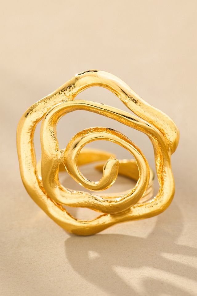 LYNYER Floral Vortex Ring #1