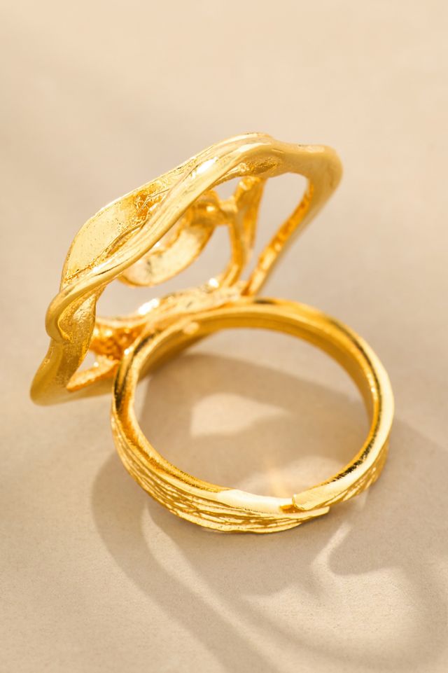 LYNYER Floral Vortex Ring #2