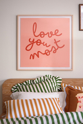 Anthropologie Love You Most Wall Art - Thumbnail 2