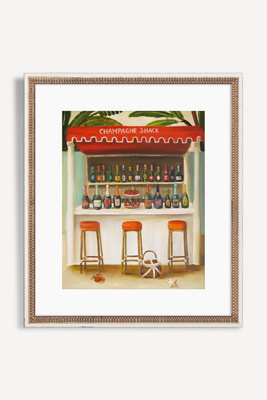 Champagne Shack Wall Art