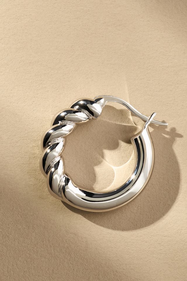 Lili Claspe Small Lilou Hoop Earrings | Anthropologie