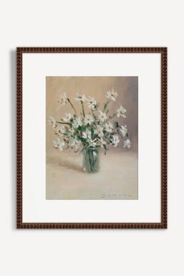 White Daisies Wall Art