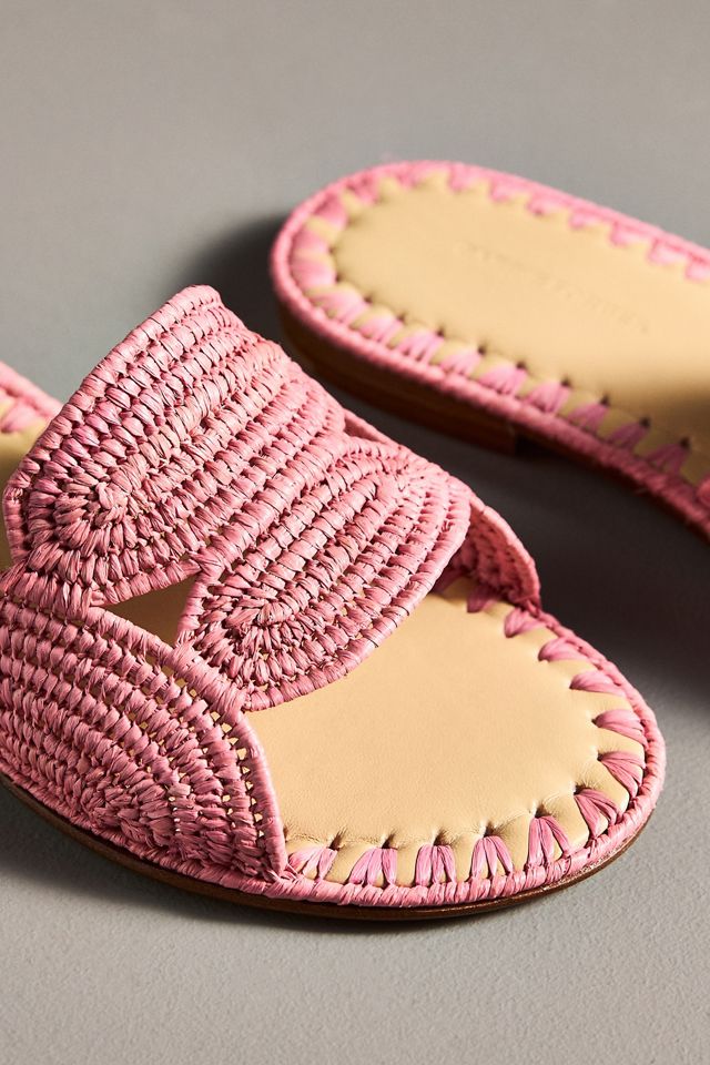 Carrie Forbes Terre Raffia Sandals #2