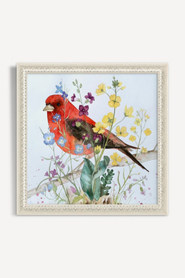 Artfully Walls Scarlet Tanager Wall Art