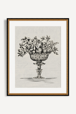 Artfully Walls Victorian Fruit Bowl Wall Art