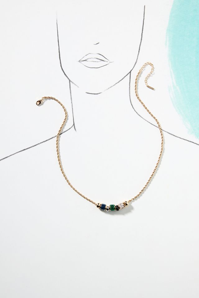 Thatch Dalí Green Necklace #2