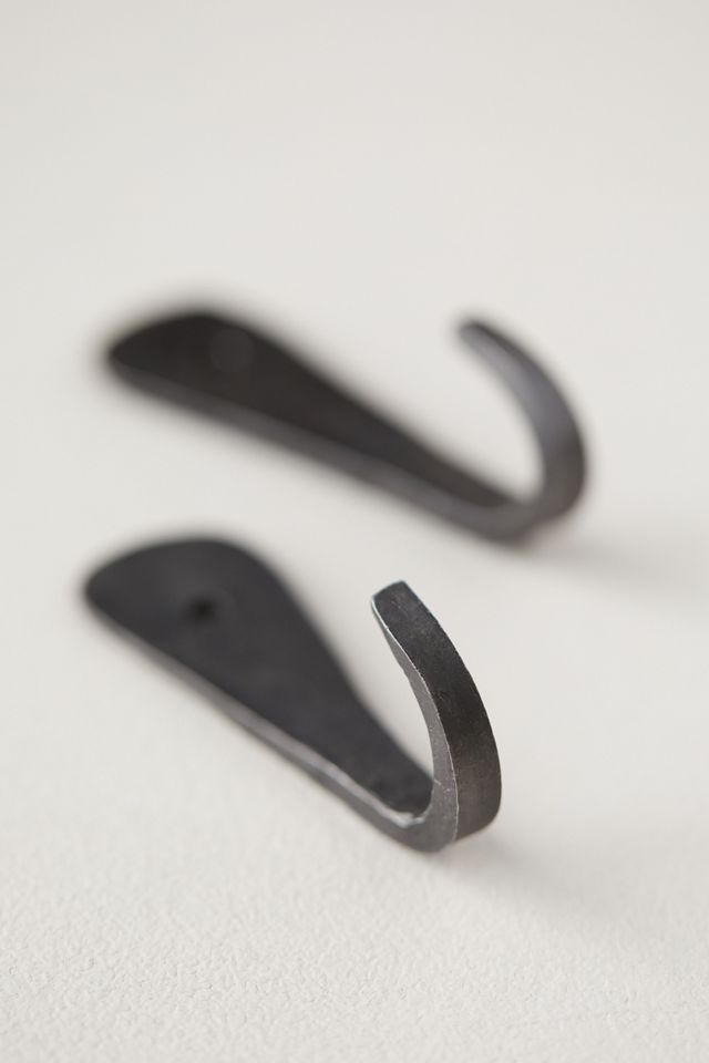 Forged Iron Wall Hook, Set of 2 #2
