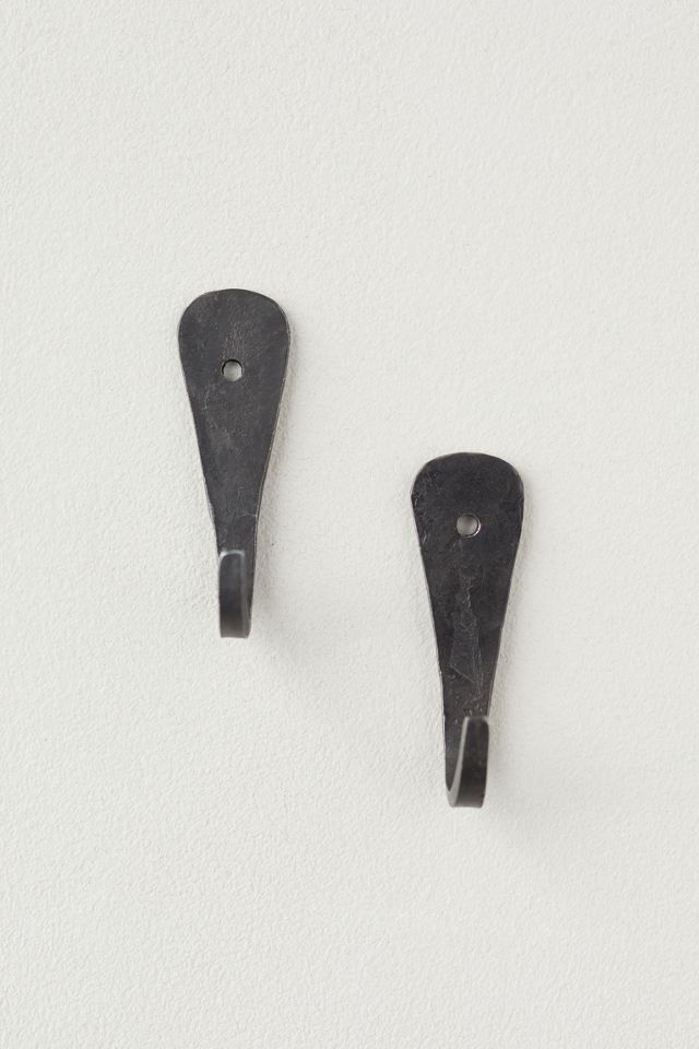 Forged Iron Wall Hook, Set of 2 #1