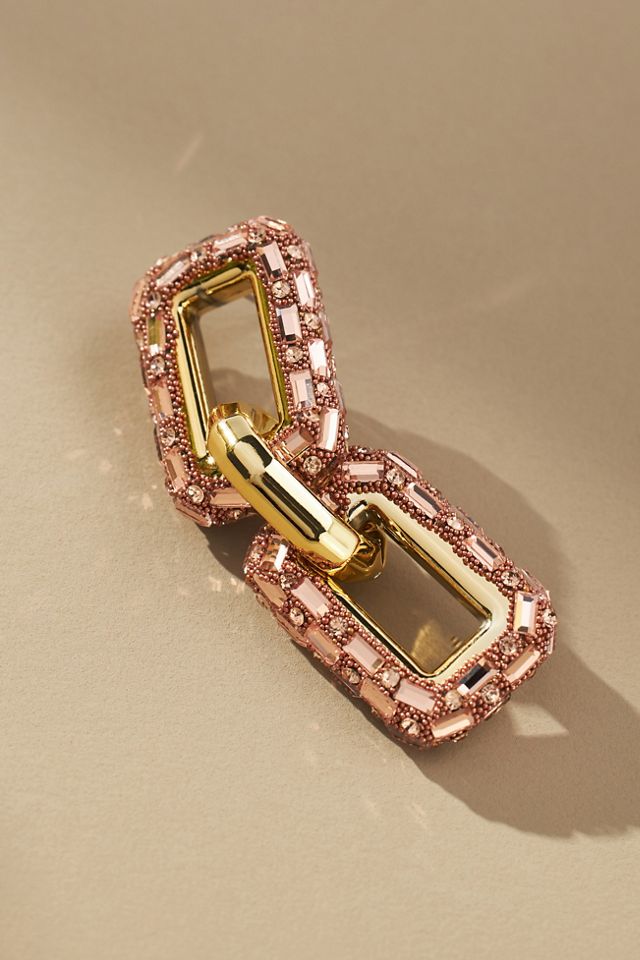 Violet & Brooks Rectangle Drop Earrings #1