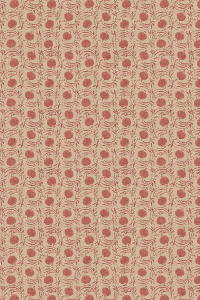 Seed Pod Small Print Floral Wallpaper #1