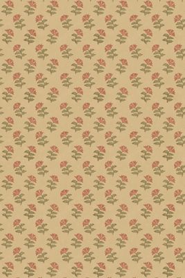 Mulberry Sprig Small Print Floral Wallpaper