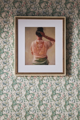 Anthropologie Golden Lily Wallpaper