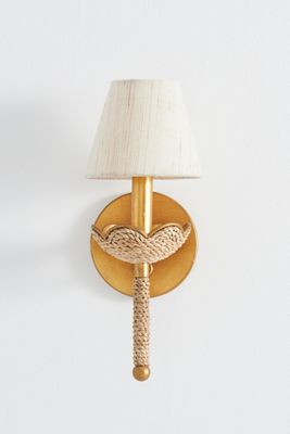Vichy Linen Wall Sconce