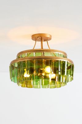 Vintner Glass Semi-Flush Mount