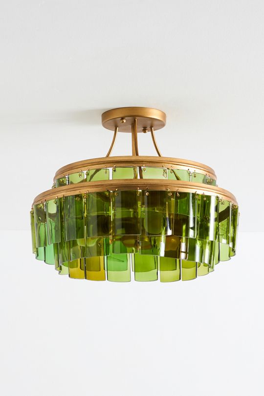 Vintner Glass Semi-Flush Mount