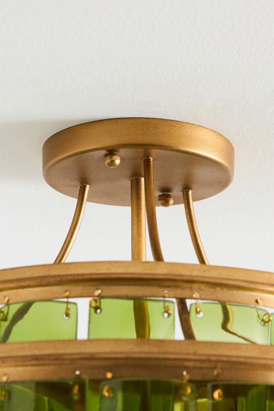 Vintner Glass Semi-Flush Mount