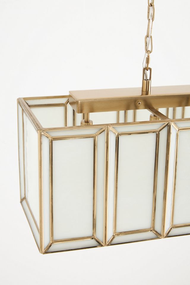 Daze Glass Rectangular Chandelier #2
