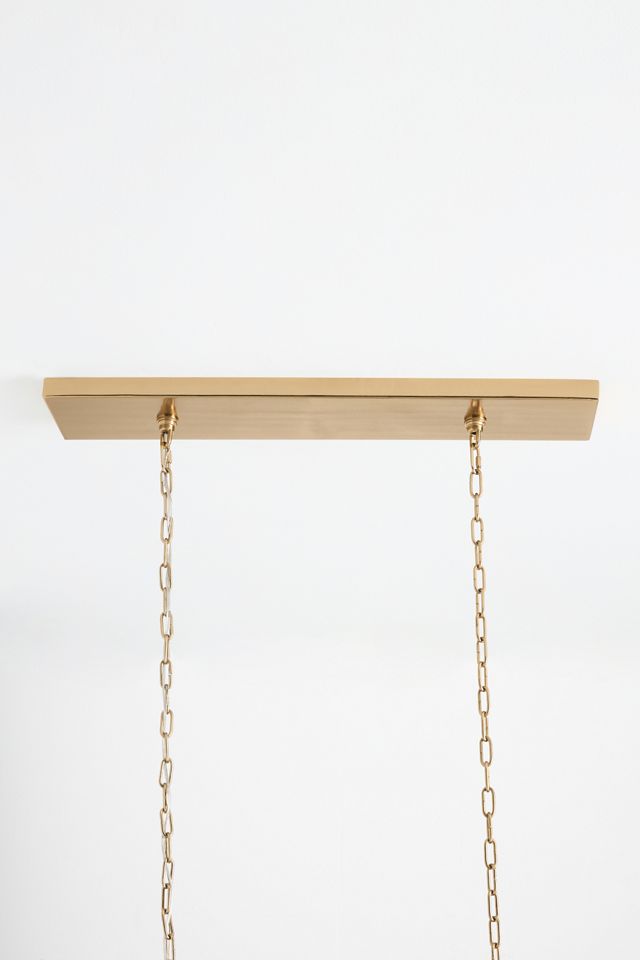 Daze Glass Rectangular Chandelier #3