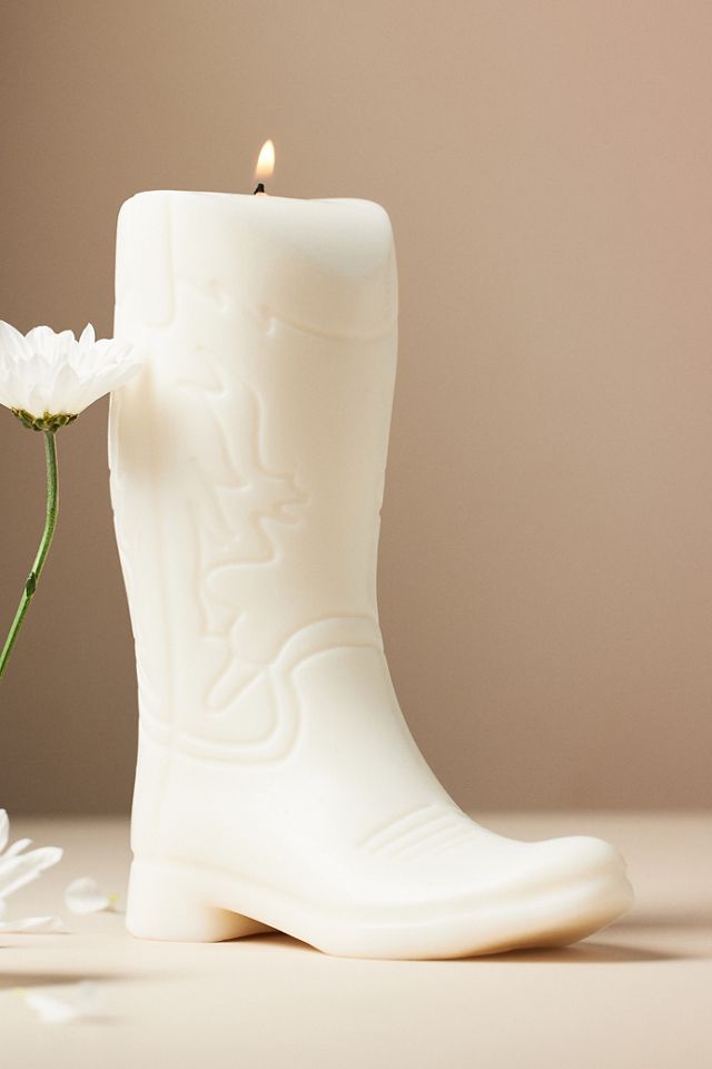Davie Ocho Cowboy Boot Decorative Candle #1